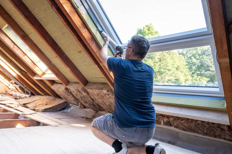 Dachdämmung