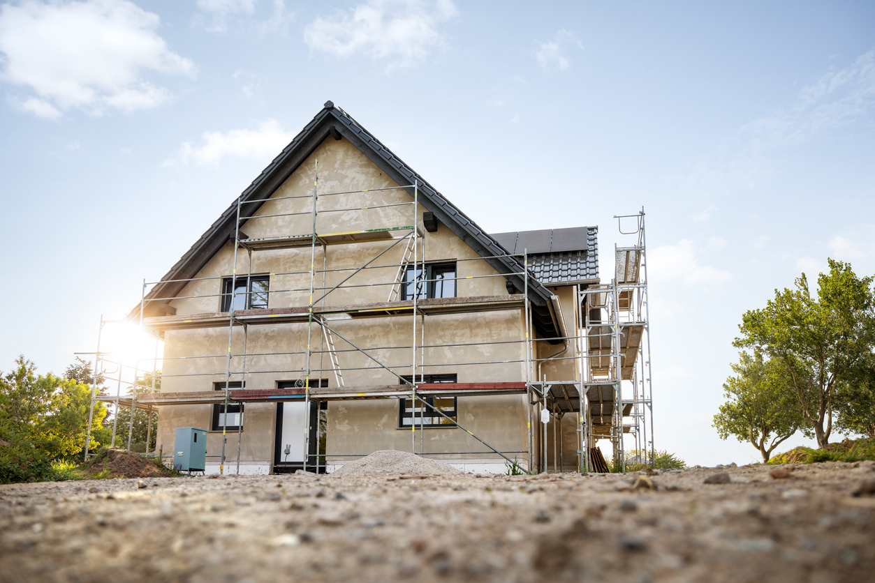 Baustelle Haus 